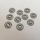 Эмблема для автомобиля Opel Автомобильный Брелок дистанционного управления с ключом, 14 мм, 10 шт.