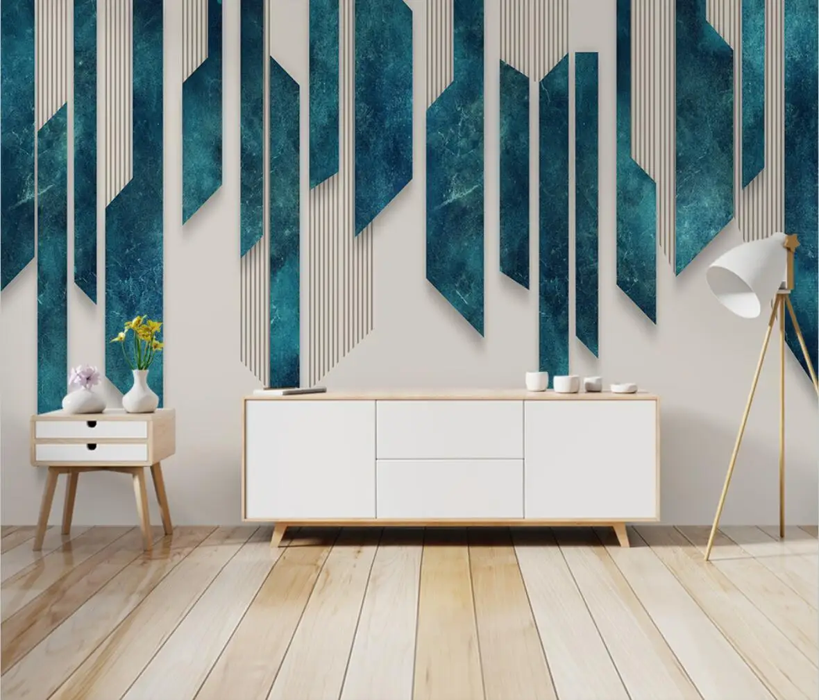 

3d абстрактные настенные обои beibehang с геометрическим рисунком, домашнее украшение для гостиной, настенное покрытие