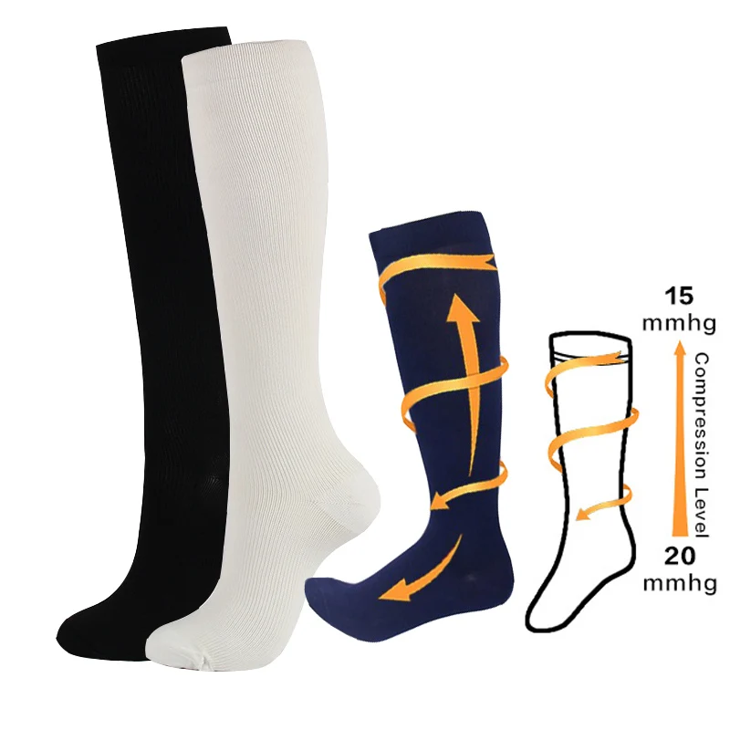 Носки компрессионные мужские 4 пары велосипедные носки унисекс для отеков
