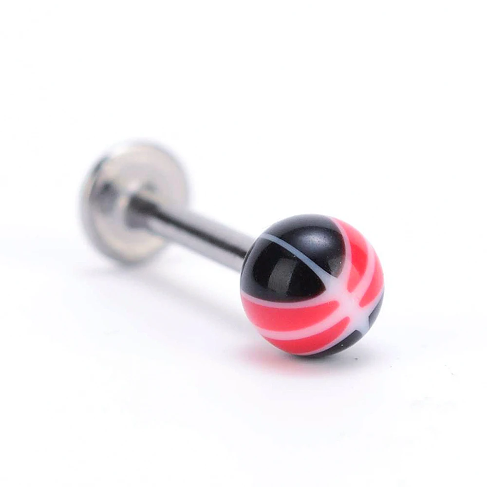 10 шт./лот 16 г 18 стержень для козелка завитка ушной раковины шарик 3-4 мм губ из