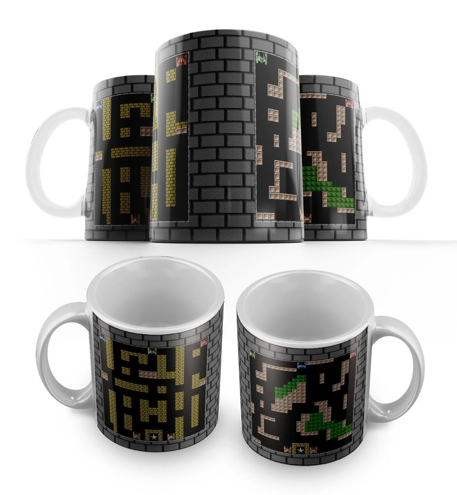 Mug: Battle City (батл city dandy Sega 8 bit bit)-2250-1 | Mugs