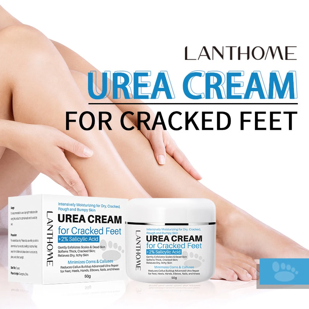 

50g Foot Care Urea Cream Foot Scrub Anti-Drying Crack Cream Heel Cracked Repair Cream Removal Dead Skin Feet Care Cream