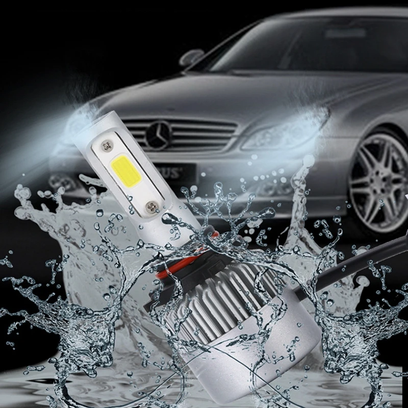 1 шт. светодиодный светильник S2 автомобильные лампы для стайлинга H1 H3 H7 H11 H13 9004 9005