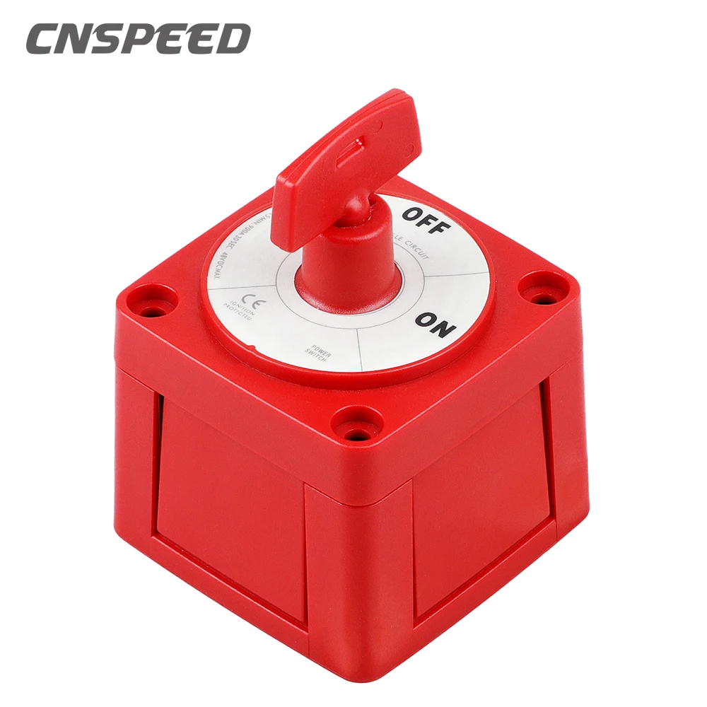 

Single Circuit Switch Waterproof M-Series Mini 12-48V 100-300A RV Car Boat Battery Selector Isolator Disconnect Switches