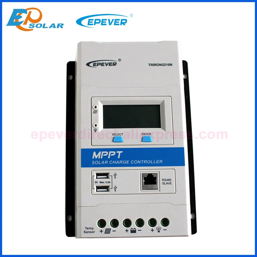 

EPEVER 40A TRIRON MPPT Solar Charge Controller 12V 24V Auto Black-light LCD Modular Solar Regulator DS1 UCS TRIRON4210N 4215N