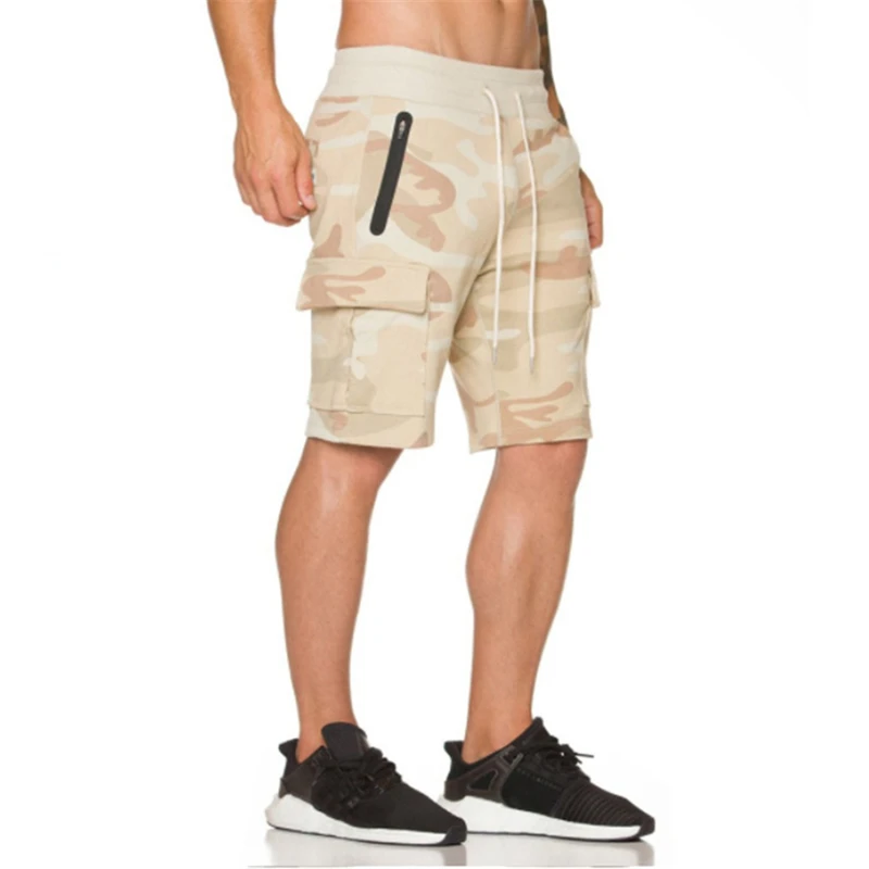 

2020 Sports Pants Men's Shorts Pants Fitness Summer Running Training Quick-drying Breathable Plus Size Stretch Gym Shorts