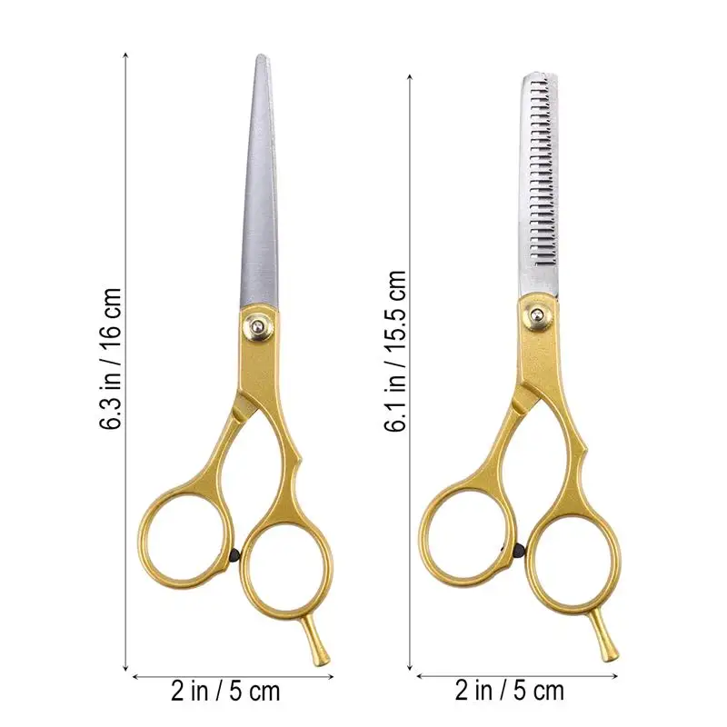 Режущий инструмент для укладки волос прямые и зубные ножницы костюм из