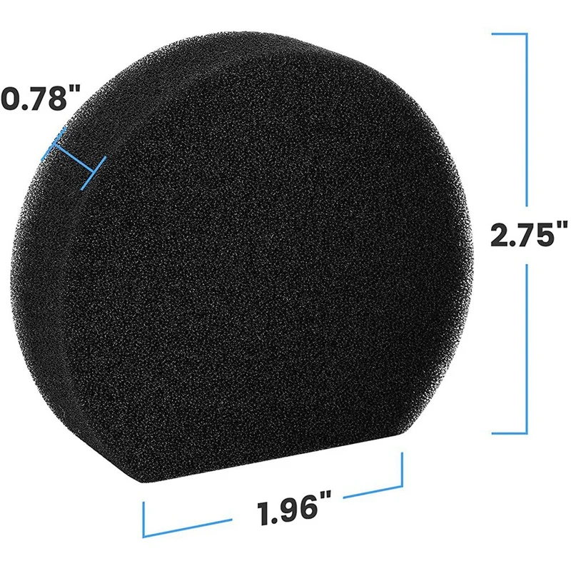 

Replacement HEPA Filter Compatible for MOOSOO D600 / D601 and Iwoly V600 Corded Vacuum Cleaner HEPA Filter