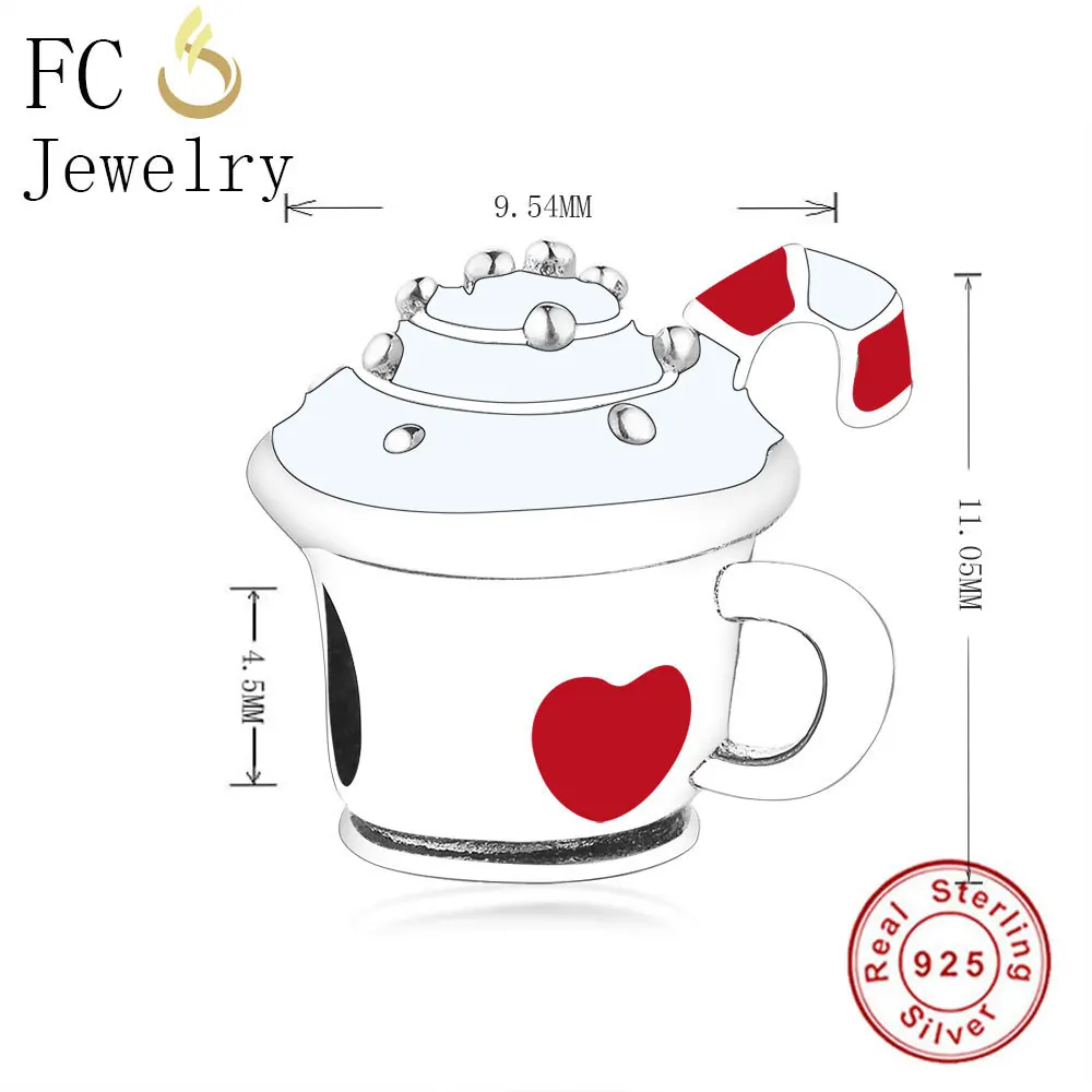 FC ювелирные изделия подходят к оригинальным браслетам Pandora брелоки 925