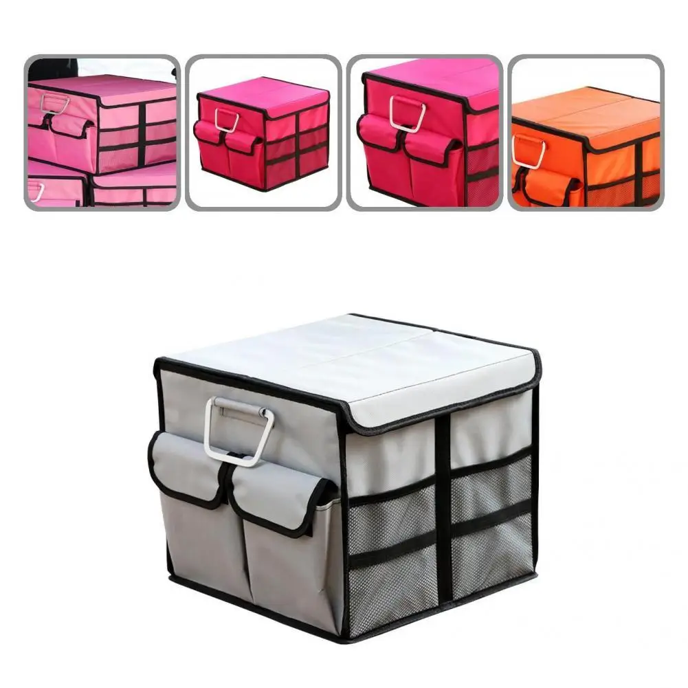 

Practical Eco-friendly Reliable Trunk Storage Bag Multicompartment Car Trunk Organizer for Car Trunk Storage Box