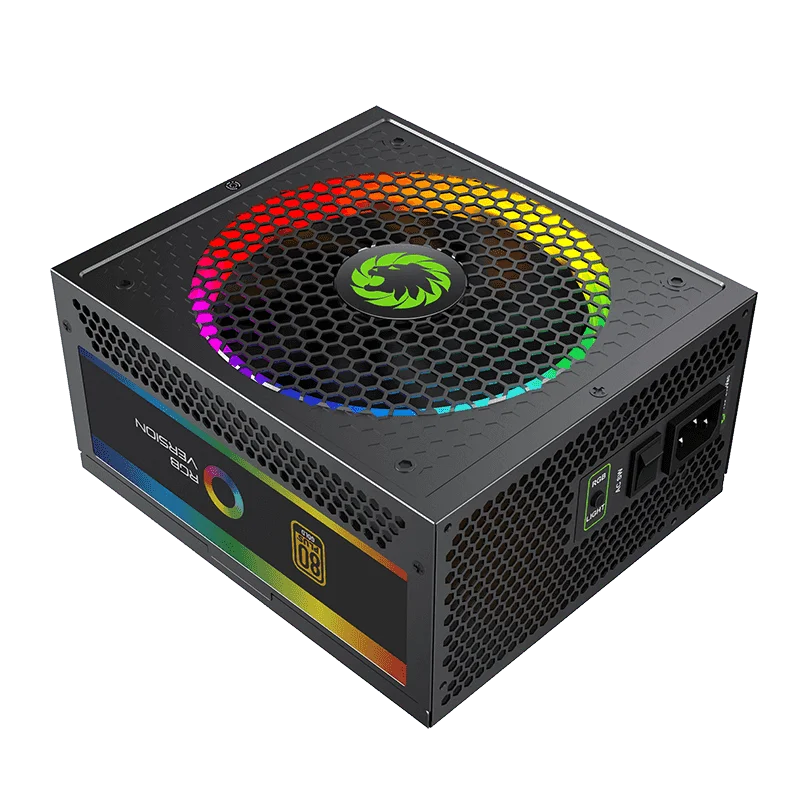 GameMax БП True Номинальная 1050 Вт RGB Питание полностью модульный с сертификацией 80 PLUS