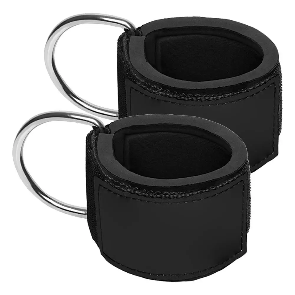 Эспандер для бодибилдинга d-образное кольцо ремешок на лодыжке с пряжкой