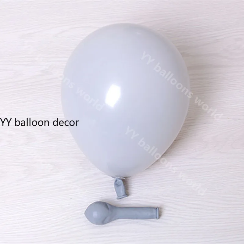 Новогодний шар Арка смешанный персиковый серый белый латексные конфетти