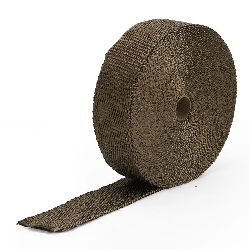 VR RACING-2 &quotX15meter титановый турбо коллектор Тепловая выхлопная оберточная лента + 6