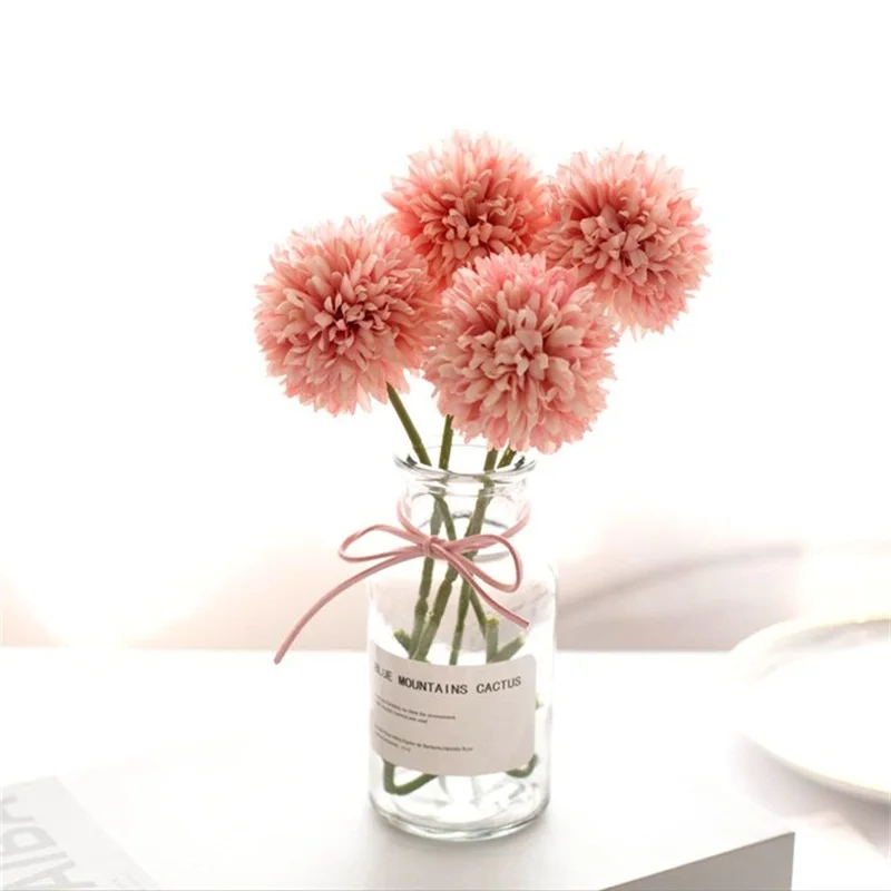 Шелковый букет из искусственных цветов 30 см искусственная гортензия | Дом и сад