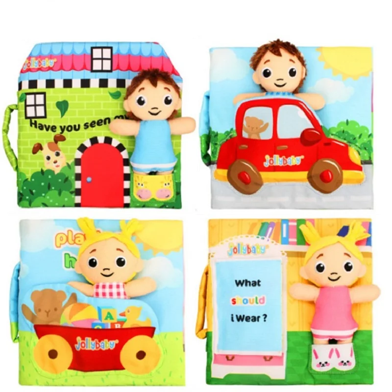 Для малышей с надписью мое первое книжки из мягкой ткани изображением