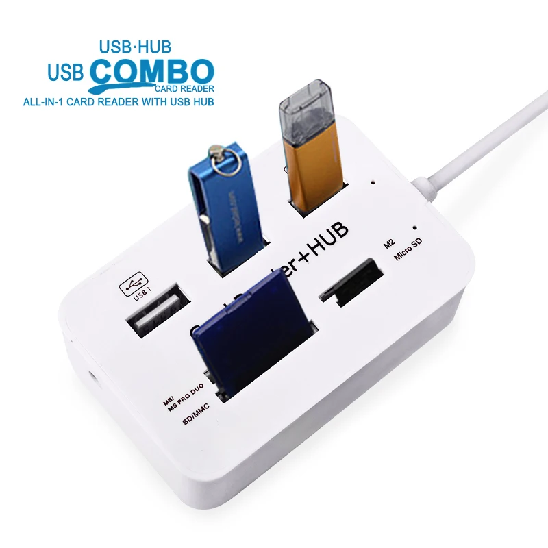 

USB Hub USB 3.0 Hub 2.0 Splitter 3 Ports USB-Hub Expander Multi USB C Hab USB-C HUB USb3.0 Multiple SD/TF Card Reader For PC