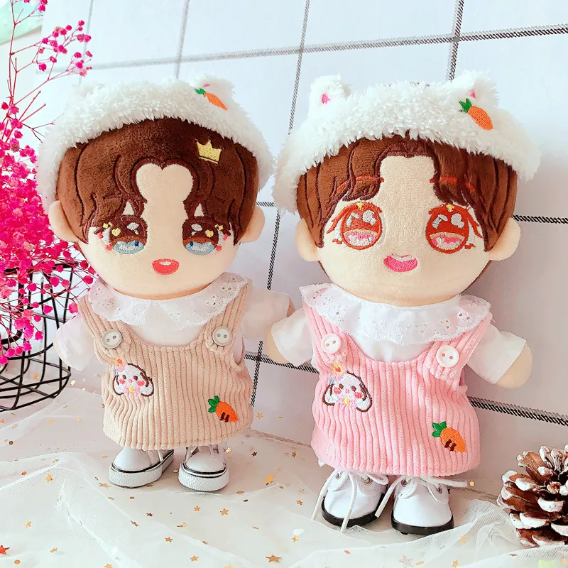 [MYKPOP]KPOP Одежда и аксессуары: милый комплект одежды из 3 предметов для кукол 20 см