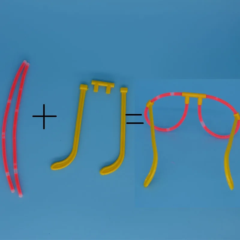 Светящиеся палочки для взрослых очки глаз курицы вечерние вечеринки ночи и