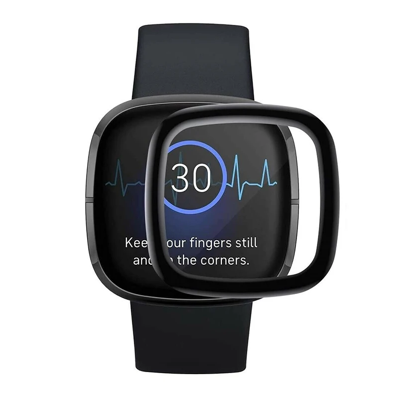 3D Watch Screen Protector For Fitbit Versa 3 2 1 Smart Wristband Protective Film Guard For Fitbit Versa Versa Lite Sense