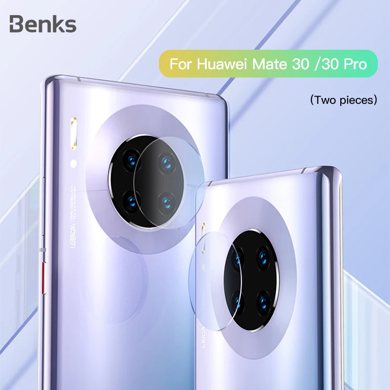Benks 2 шт. защитная 3d-пленка для объектива камеры Huawei Mate 30 Pro закаленное стекло