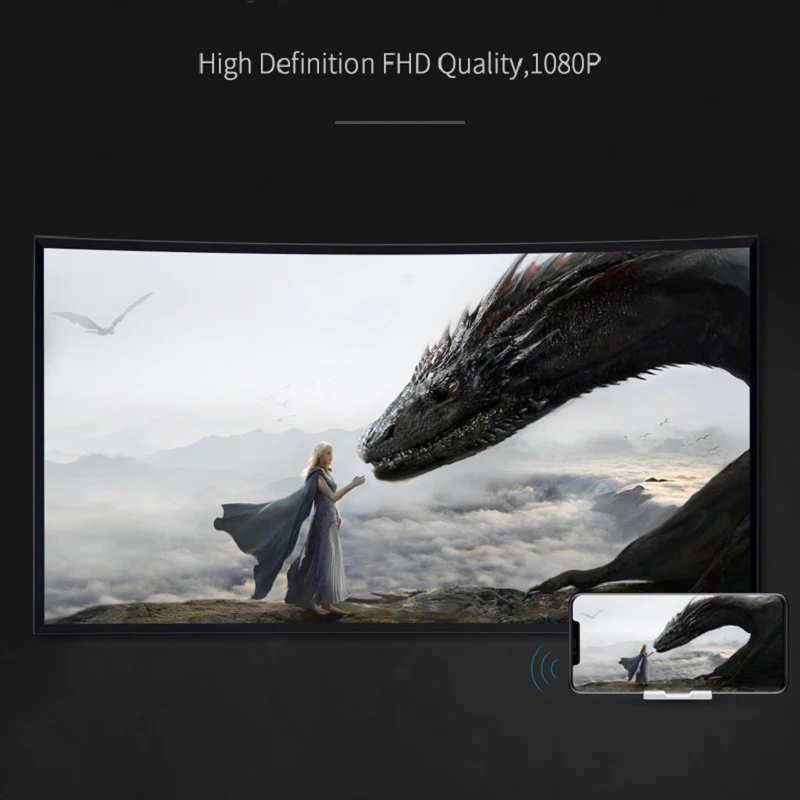 ТВ-приставка Mira screen K12 Wifi Дисплей приемник совместный экран HDMI-совместимый Airplay