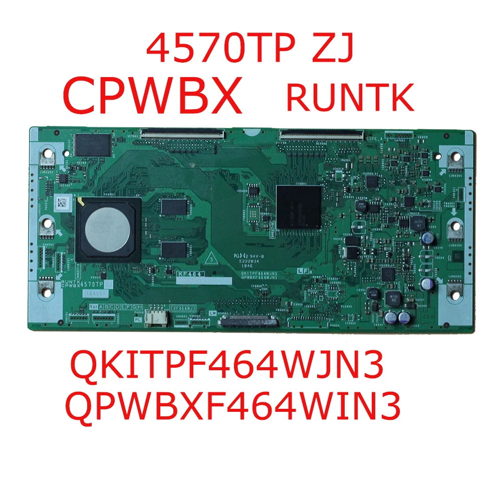 4570TP ZJ CPWBX RUNTK QKITPF464WJN3 QPWBXF464WIN3 T Con модель 4570TPZJ хорошая тестовая логическая