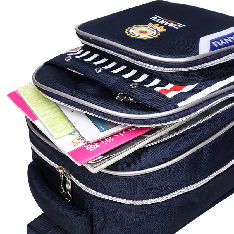 Колеса съемный школьный рюкзак-тележка 2/6/большой емкости детские школьные сумки