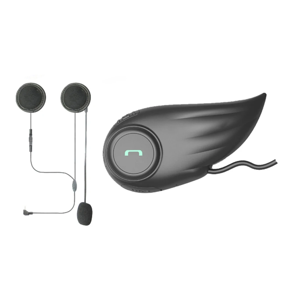 Bluetooth гарнитура для шлема беспроводная связь 800 м 2 пользователя в режиме