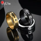 Sifisrri, модное кольцо из нержавеющей стали с фианитом, золотые обручальные кольца для женщин и мужчин, ювелирные изделия
