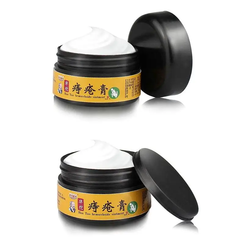 

Hua Tuo Powerful Hemorrhoids Ointment Natrual Material Piles External Internal Hemorrhoids Sterilize Cream Therapy Fissure X2I6