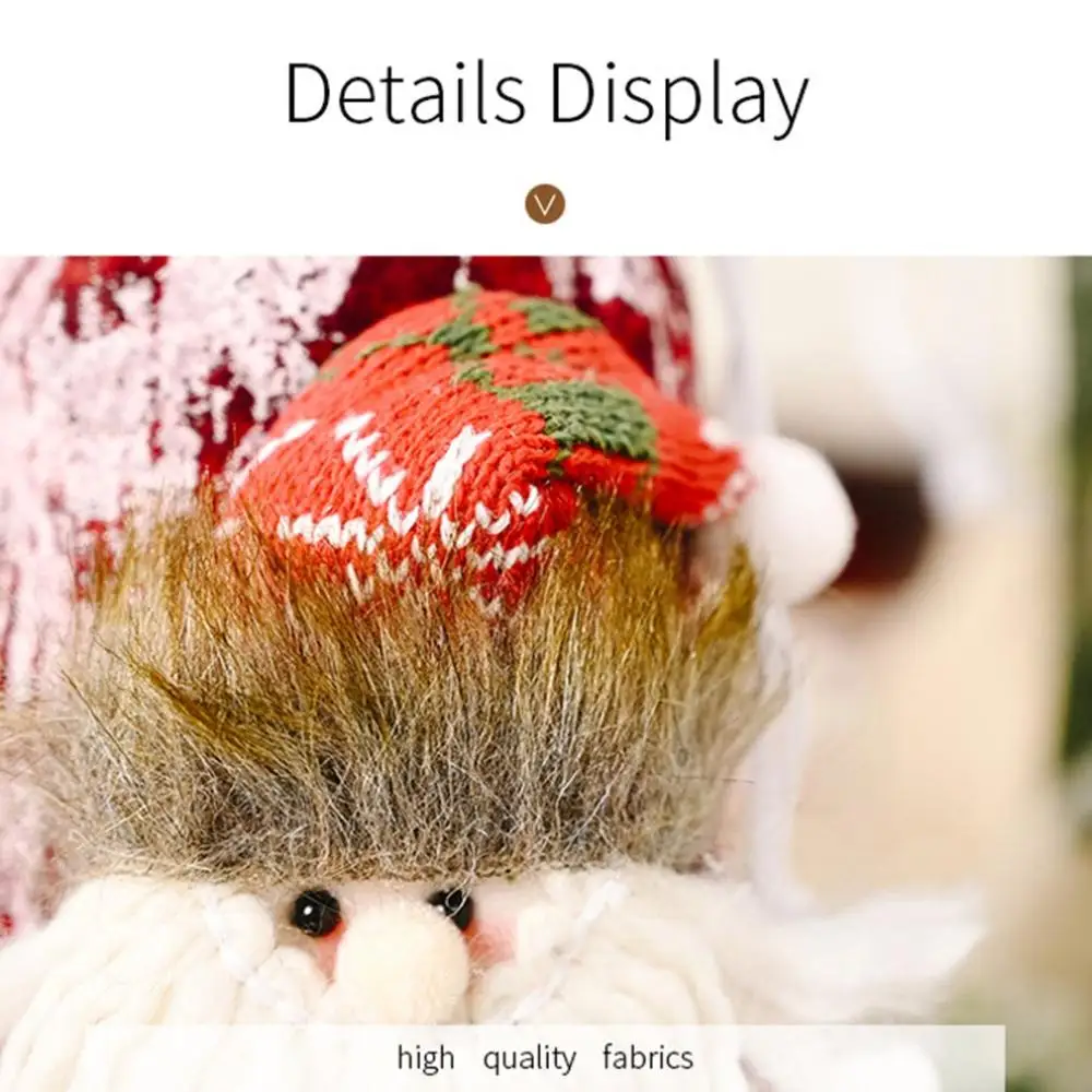 Рождественское красное вино держатель бутылки Обложка сумка эльф шампанское