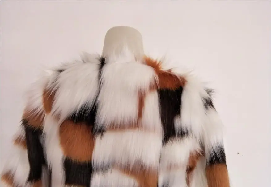 XS/6XL женские короткие куртки из искусственного меха короткие женские куртки больших размеров Сексуальные Разноцветные пальто из искусственного меха Верхняя одежда из искусственного меха K702