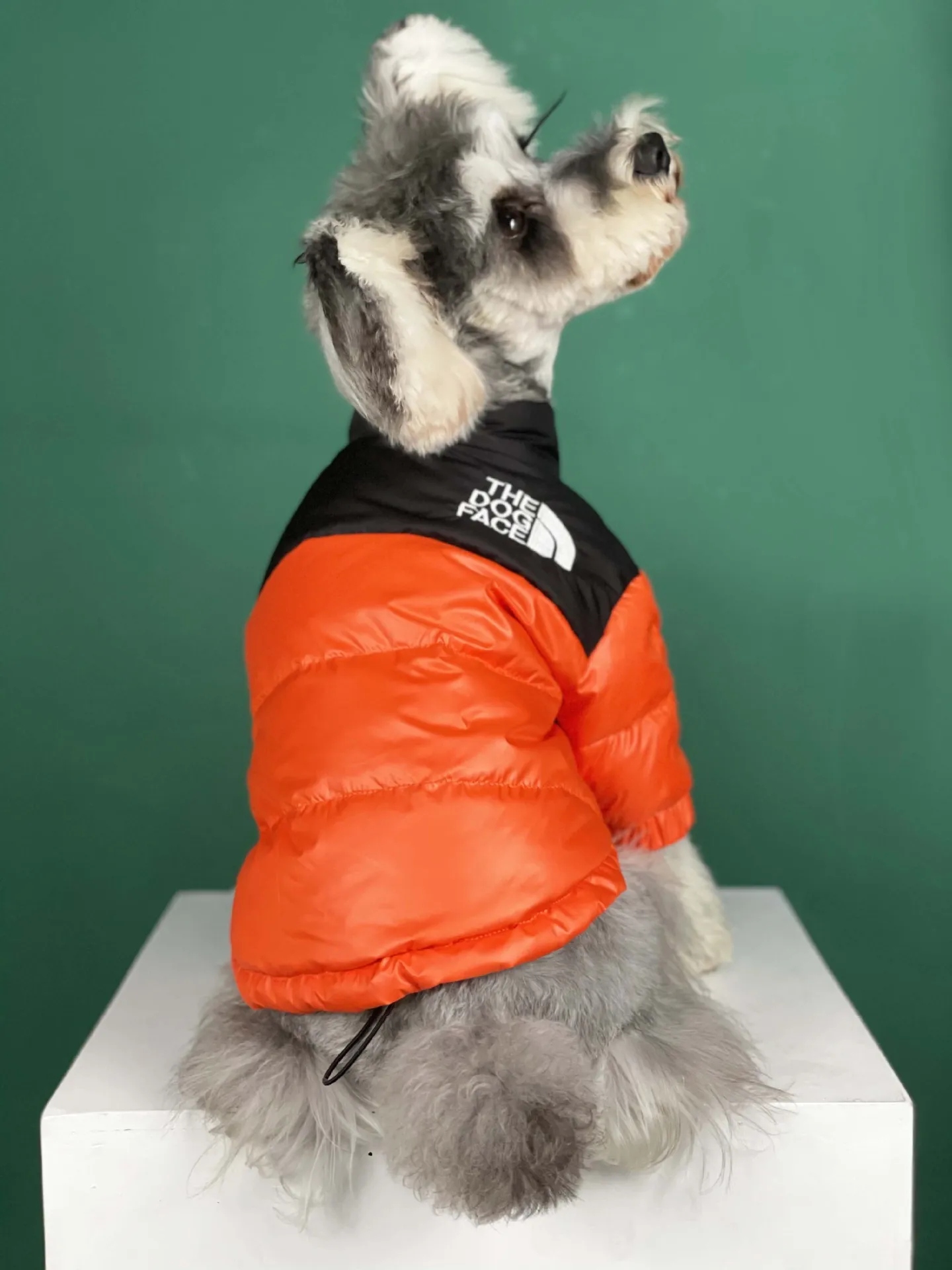 

The Dog Face Pet Clothes Dog Polyester Down Jacket Winter Dog Vest Padded Warm And Windproof Dog Jacket Small Medium Pets S-2XL