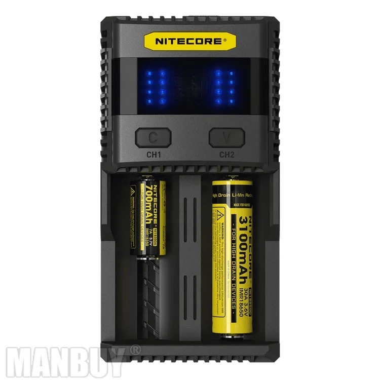 2021 новый NITECORE SC2 интеллигентая (ый) зарядки литий ионным металл гидридных или