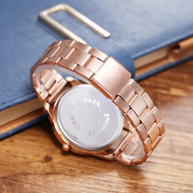 Женские Роскошные наручные часы с бриллиантами стальные женские кварцевые на