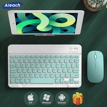 AIEACH Wireless Bluetooth Tablet Keyboard For Phone iPad Pro Samsung Xiaomi Lenovo iOS Android Windows Tablet For iPad Keyboard