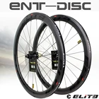 ELITEWHEELS Углеродные колеса дисковый тормоз 700c дорожный велосипед Wheelset ENT UCI качественный карбоновый обод Центральный замок или 6-blot Bock дорожный велосипед