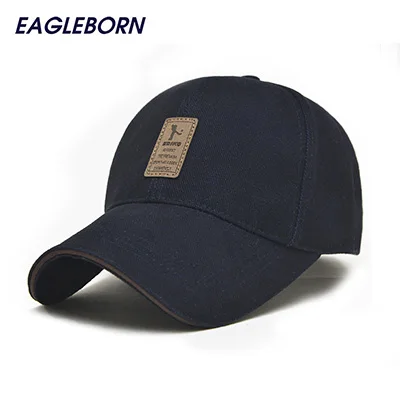 EAGLEBORN snapback женская брендовая модная бейсбольная кепка для мужчин и женщин хлопковые Повседневные шапки Мужские casquette bone gorra - Цвет: dark blue