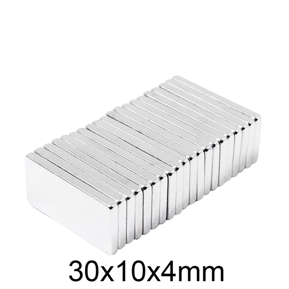 Мощный Неодимовый Магнит 30x10x4 лист 30 х10 мм постоянный магнит х10х4 2 ~ 50 шт. |