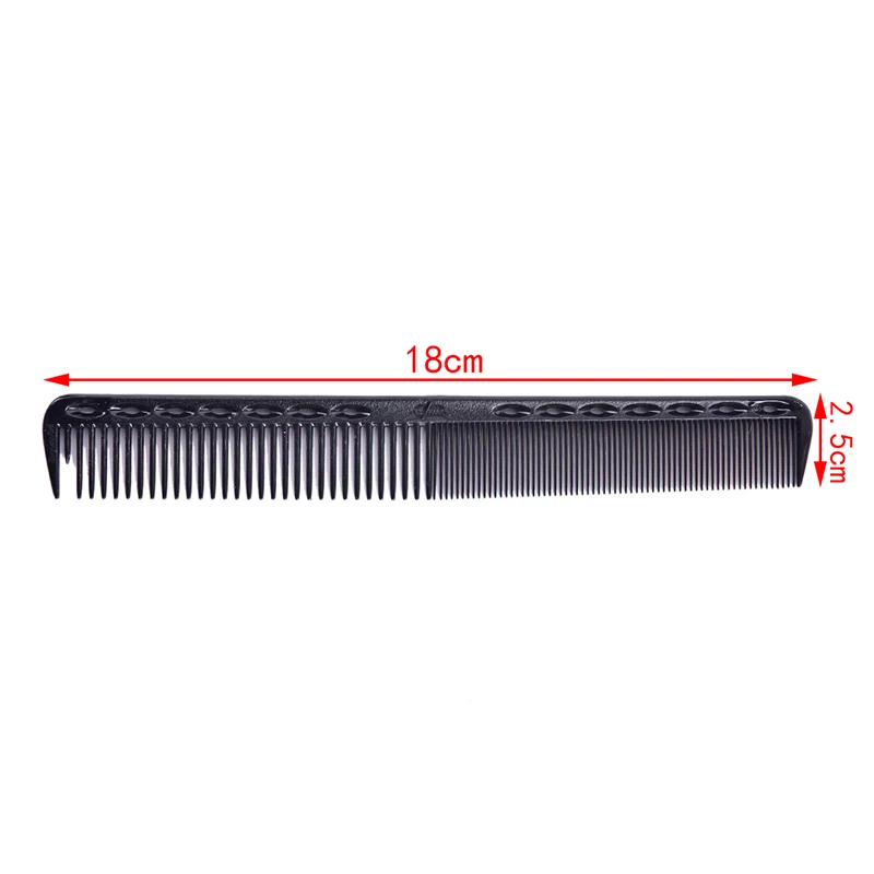 

1 PC Professional Anti-static Salon Flattop Cutting Comb Carbon Anti-static Hairdressing Brush Women Hair Styling Tools