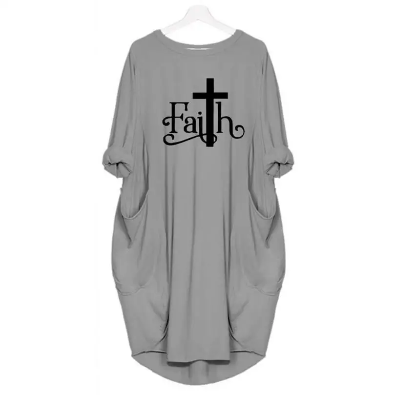 Топы с открытыми плечами 2019 Новая мода длинный рукав плюс размер вера буквы