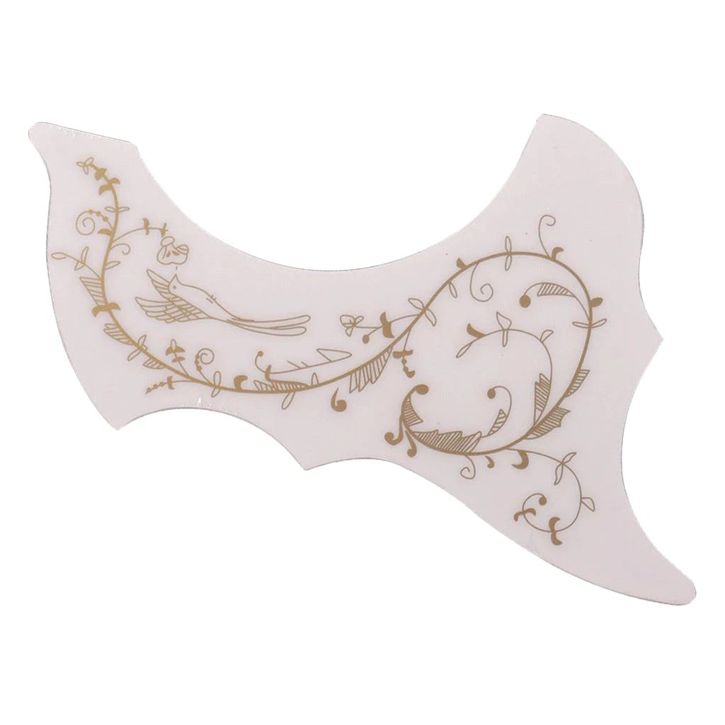 

Накладки для акустической гитары, самоклеящиеся накладки для гитары с цветочным узором, 40/41 дюйма