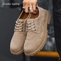 golden sapling classics mens casual shoes fashion oxfords vintage leisure flats comfortable work shoes platform wedge footwear