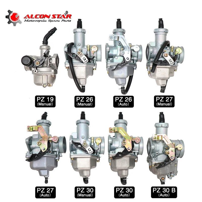 

Alconstar 19MM 26MM 27MM 30MM Carb Hand Cable Chock PZ26 PZ27 PZ30 125CC 150CC 200CC 250CC Dirt Pit bike ATV Quad Carburetor