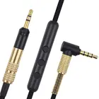 Сменный кабель HD598, 2,5 мм до 3,5 мм, подходит для HD598 HD558 HD518 HD599 HD569 HD579, наушники, стерео аудио шнур, встроенный микрофон
