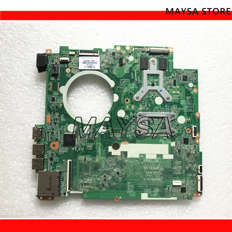 Материнская плата для ноутбука HP Pavilion 17 F000 F100 763427 501 001 DAY22AMB6E0 260M/2GB|Промышленные