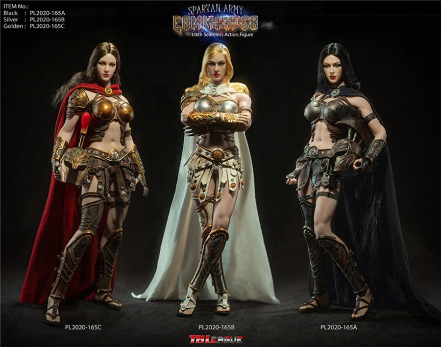 

PL2020-165 TBLeague 1/6 Scale Spartan Female Commander Full Set Action Figure Model Toys Collectible Spartan Marshal In Stock