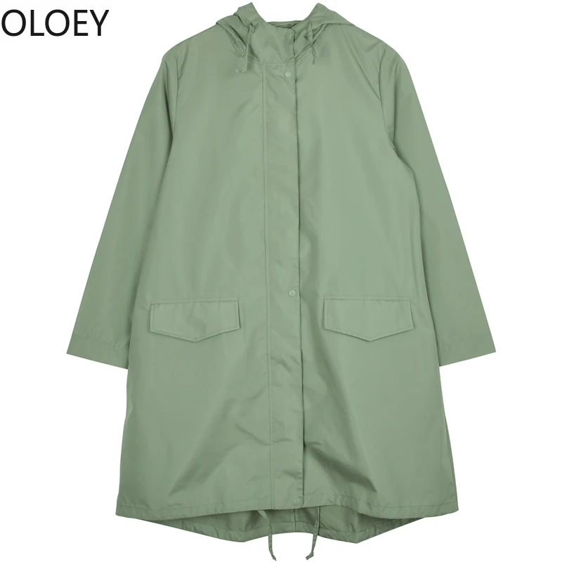 Green Long Raincoat Women Girl Rain Jacket Poncho Ultra Women's Adult Rain Suit Fashion Jacket for Women Raincoat Waterproof