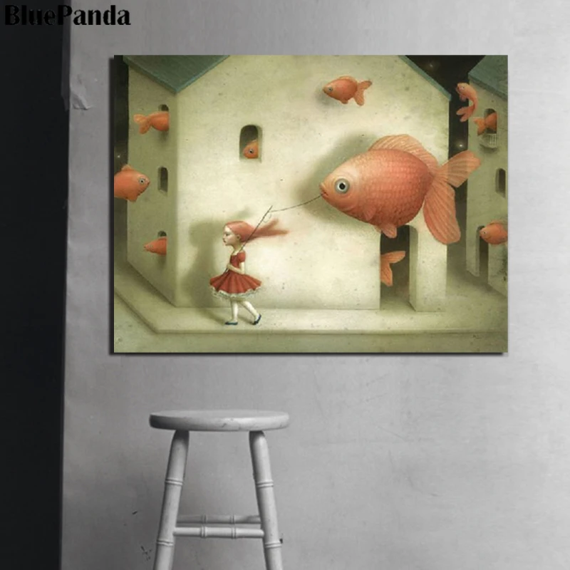 Настенная картина настенное украшение в скандинавском стиле|Рисование и